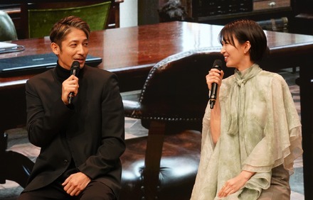 木曜劇場「プロフェッショナル 保険調査員・天音蓮」制作発表イベント【写真:竹内みちまろ】