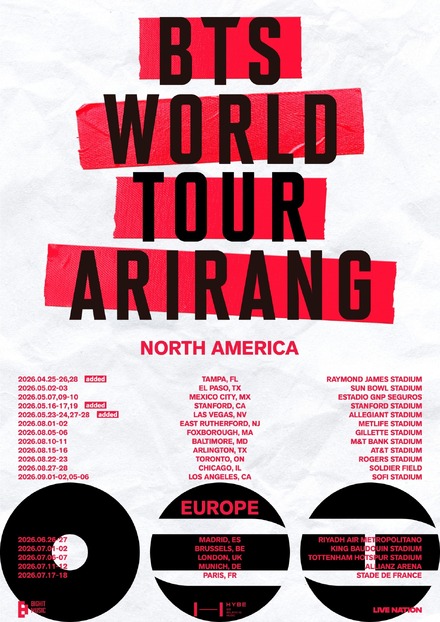 「BTS WORLD TOUR ‘ARIRANG’」