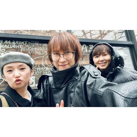 (写真は渡辺満里奈の公式ブログから)