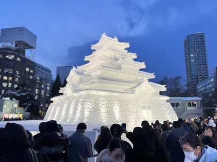 「2026さっぽろ雪まつり」大通会場【撮影／RBB TODAY編集部】