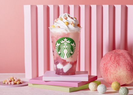 『ひなまつり フラペチーノ ショートサイズ』Shortサイズのみ　＜テイクアウト＞638円＜店内利用＞650円（いずれも税込）