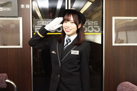 「<伊達さゆり×JR 東日本>E653 系国鉄色で行く上野~仙台の旅」イベントの様子