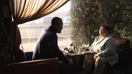 冤罪被害者前川さんと被害者の姉の対話(C)NHK