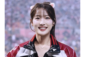 アイドル練習生出身の現役・女子大生チアが韓国プロ野球に降臨で話題 画像