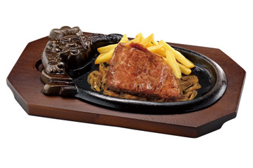 ブロンコビリー、ほどよい霜降りの「炭焼き極選プレミアムサーロインステーキ」24日より期間限定で販売開始！ 画像