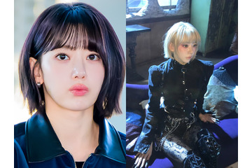 「衝撃の美しさ…」LE SSERAFIM・宮脇咲良、金髪に大胆イメチェン！非現実的な“AIビジュ”に反響続々 画像