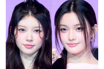 「衝撃の可愛さ…」ILLITの日本人メンバー・モカ&イロハ、“奇抜ヘア”に大変身！新鮮な姿に反響続々 画像