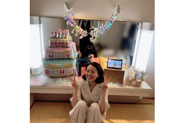 上坂樹里、21歳のバースデーは朝ドラ『風、薫る』の現場でお祝い！「おめでとうございます！」とファンも祝福 画像