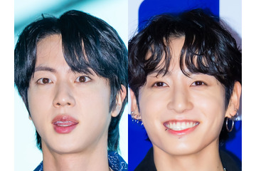 “末っ子”JUNG KOOKのお遊びに付き合う姿が「可愛すぎ」と話題！BTS・JIN、コンサートの裏側公開 画像