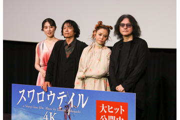 「大げさでなく、命がけ」三上博史、30年前の映画『スワロウテイル』撮影を回顧！岩井監督、Chara、伊藤歩らと再集結 画像