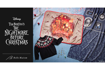 『ナイトメアー・ビフォア・クリスマス』クリスマス限定アイテム登場！ジャックのニットや3WAYブランケットなど全3種 画像
