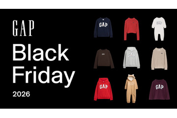 【ブラックフライデー】Gap、ブラックフライデーを11月19日開始　50％OFFカードや抽選も 画像