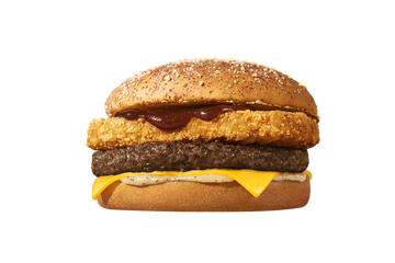 食べごたえ抜群!マクドナルド、肉厚ビーフにポテトパティを重ねた“ハワイアンバーガー”が新登場! 画像
