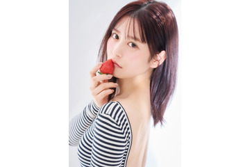 FRUITS ZIPPER・月足天音、“美背中”全開のナチュラルグラビア！表紙単独初登場＆デジタル写真集リリース 画像