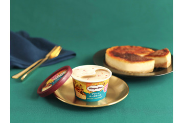 ハーゲンダッツ、なめらかチーズ＆ほろ苦カラメルの新商品「ブリュレチーズケーキ」3日より発売！ 画像
