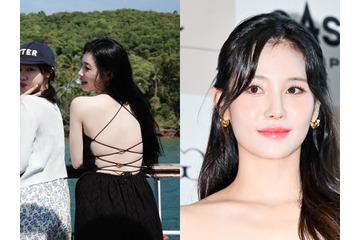 “5000万円の保険”をかけた美脚だけじゃない！ がっつり背中が開いた大胆ファッションで視線を奪ったユラ 画像