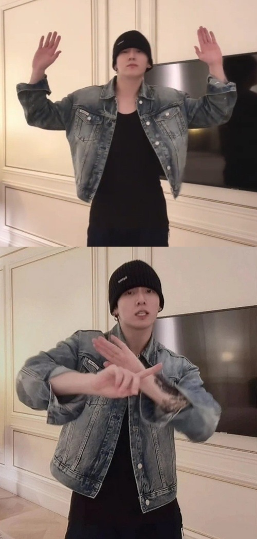 『GG EZ』を踊るJUNG KOOK