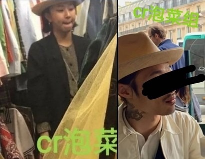 当時話題になったパリ旅行写真