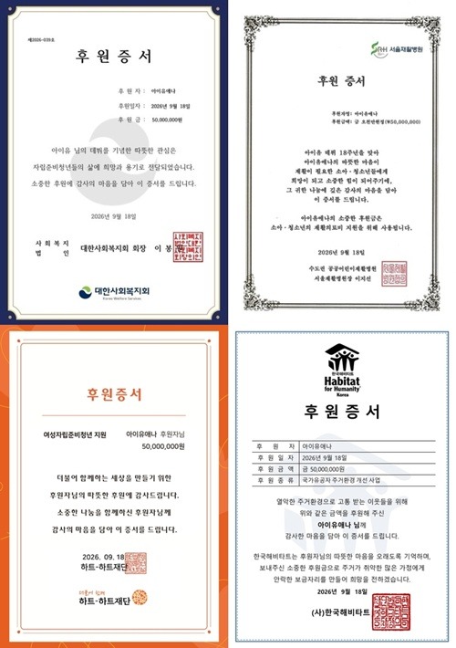寄付証書