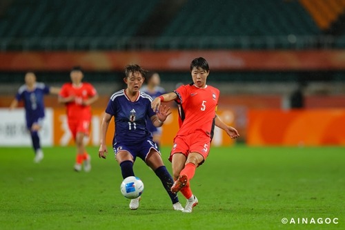 サッカー女子 日本対韓国