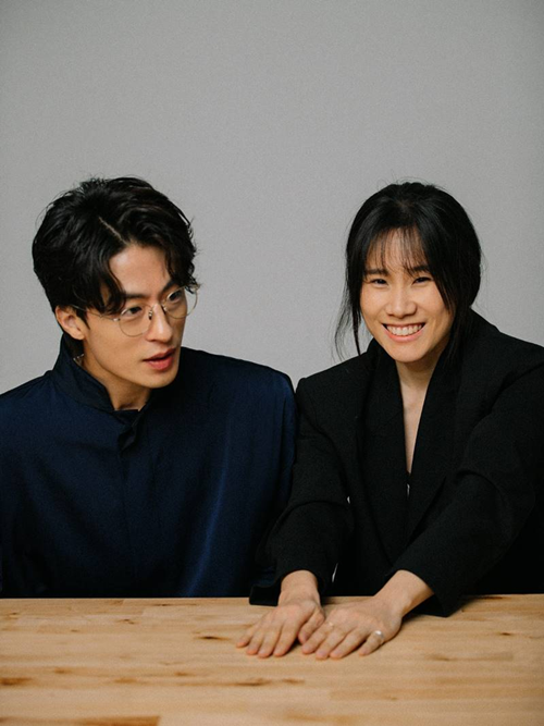 ク・ギョファンとイ・オクソプ監督
