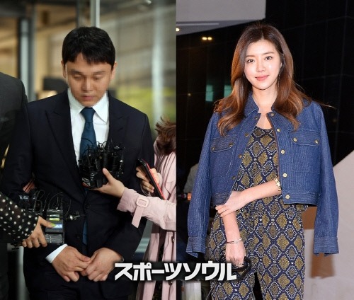 ユ・インソク元代表(左)とパク・ハンビョル