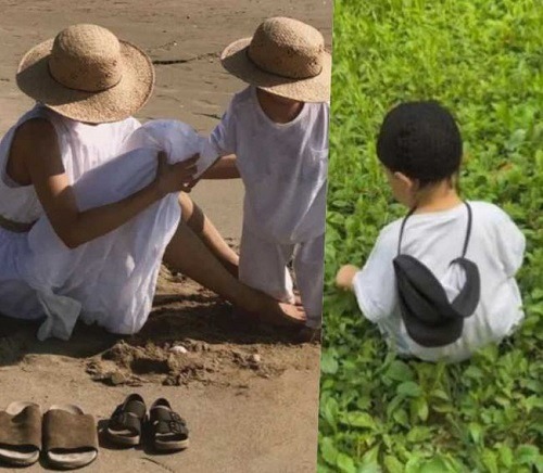 ムン・ガビと息子