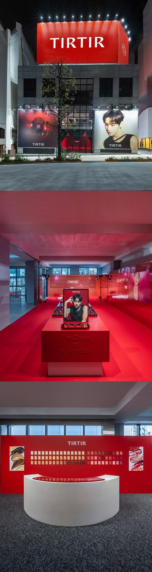 東京で開催中のTIRTIRポップアップ
