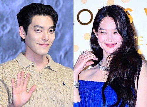 キム・ウビン（左）とシン・ミナ