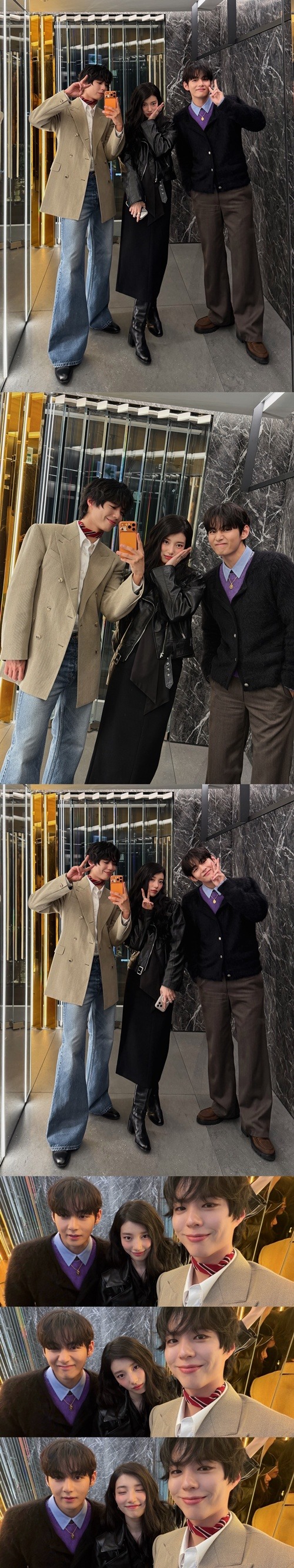 パク・ボゴム、スジ、V