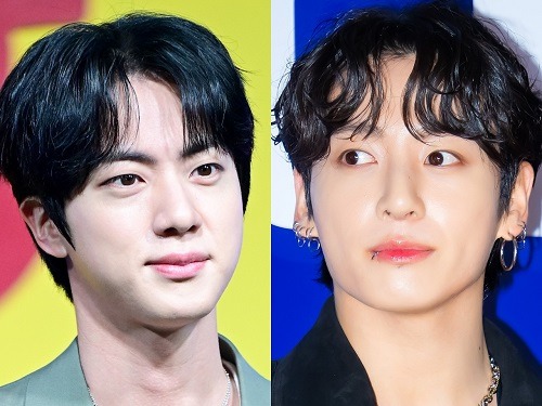 JIN（左）とJUNG KOOK