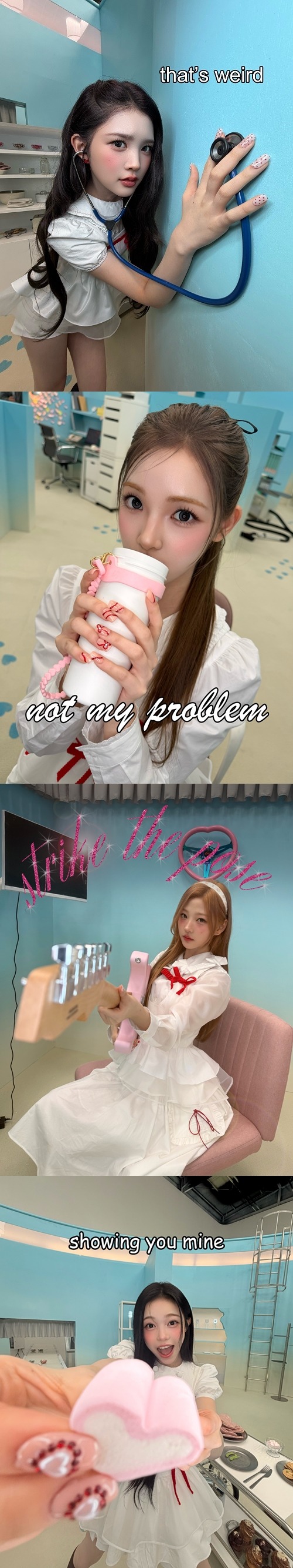 上からエイナ、ユハ、ステラ、イアン