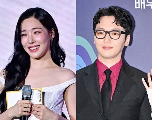 ティファニー（左）とピョン・ヨハン