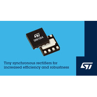 STマイクロエレクトロニクス、小型・高効率の同期整流コントローラを発表