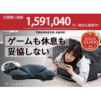 【応援購入1,500,000円突破】ゲーム×枕の新ジャンルに挑戦！YOKONEGU GAMEがMakuakeで注目集める。“ゲーム姿勢も眠りも”を叶える新発想。
