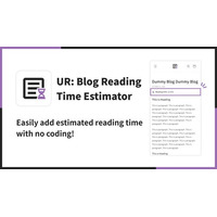 【海外向け】EC アプリ「UR:Blog Reading Time Estimator」を株式会社 UnReact がリリース