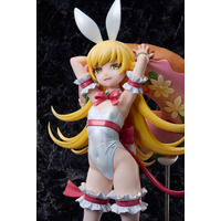 『〈物語〉シリーズ』より、「忍野忍」がオリジナルの白バニー衣装でフィギュア化。あみあみにて予約受付中。