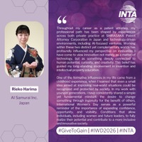 AI Samuraiの取締役・弁理士 播磨里江子、発明教育への取り組みなどが評価されINTA「International Women’s Day 2026」特集に掲載