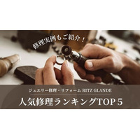 札幌のジュエリー修理・リフォーム専門店RITZ GLANDE｜【ジュエリーを磨く】3月修理ランキング！「職人新品仕上げ」が1位、春の新生活に輝きを取り戻す愛用意識が加速