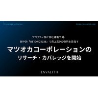アジア5ヶ国に自社縫製工場、新中計「BEYOND2028」で売上高900億円を目指す「マツオカコーポレーション」のリサーチ・カバレッジを開始｜次世代型の株式リサーチ「ENVALITH（エンヴァリス）」