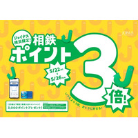 お買い物やお食事がおトクに楽しめる、期間限定5日間！相鉄ポイント3倍＆新規入会キャンペーン