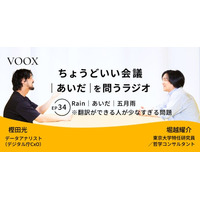 ちょうどいい会議｜あいだ｜を問うラジオ『Ep34:Rain｜あいだ｜五月雨　※翻訳ができる人が少なすぎる問題』音声教養メディアVOOX/Spotifyにて、配信開始！