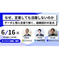 【アーカイブ動画 無料公開】「定着しても活躍しない」組織課題に向き合った3社共催ウェビナーのアーカイブを公開。データ×個人支援の実践を約60分で解説。