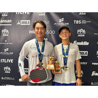 プロピックルボールプレーヤー 船水雄太選手がPPAツアー初の東京大会 男子ダブルスで優勝！