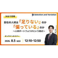 【30分で診断】自社の人材は「足りない」のか「偏っている」のか ～人材ポートフォリオという視点～