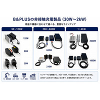 【B&PLUS】非接触充電を最大6kWへ。「充電の自動化」を加速