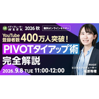 【YouTube登録者400万人突破！】PIVOTタイアップ術完全解説【9月8日開催】