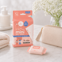 水に流せる、肌にやさしい。ポケットサイズの新習慣 「mini WET SHEET」ノンアルコール／除菌 2品 新発売 ～手のひらサイズの個包装で、いつでもどこでもすっきり清潔に～