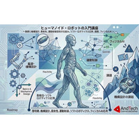 9月24日（木）AndTech　WEBオンライン「ヒューマノイド・ロボットの入門講座　～基礎と機構、柔軟性、運動制御技術、ロボティクス応用、課題、フィジカルAI ～ 」Zoomセミナー講座を開講予定
