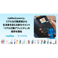 radikoとunerry、リアルな行動実態から生活者を捉える新セグメント「リアル行動アフィニティ」の提供を開始